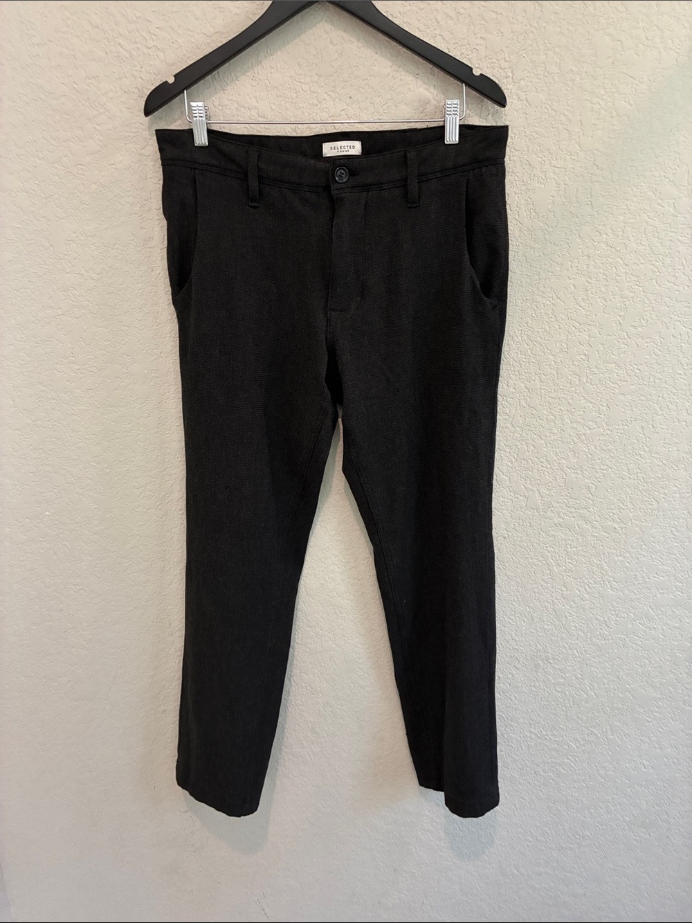 Black Men's Chinos - Sleek Everyday Khakis